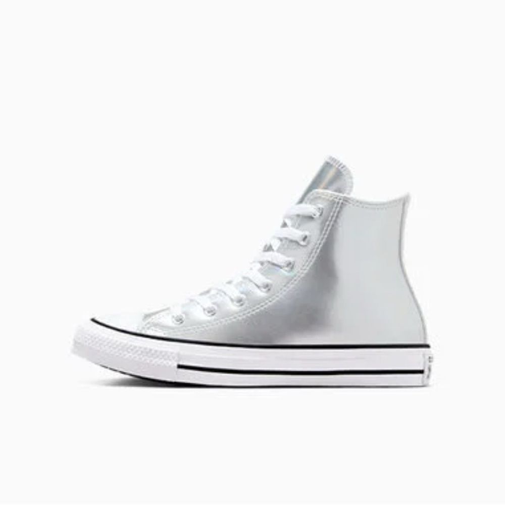 Converse Chuck Taylor All Star Metallic Hightop Sneakers Shoes Size 8 - Picture 12 of 17